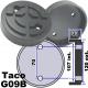 G09B Taco de goma 120mm, extragrueso, para elevador Launch, Twin Busch, Rp tools...