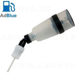 Embudo para AdBlue con cuello angular y orientable