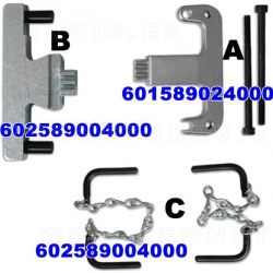 Conjunto reglaje Chrysler/Jeep/Mercedes - 2.1D,2.2D,2.7D,/3.2D CDi/CRD con cadena