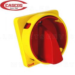 Interruptor general MONOFASICO/TRIFASICO con mando mecánico para elevador de coches Cascos
