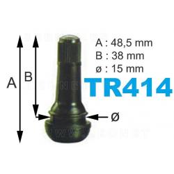 Válvulas TR-414 para neumáticos